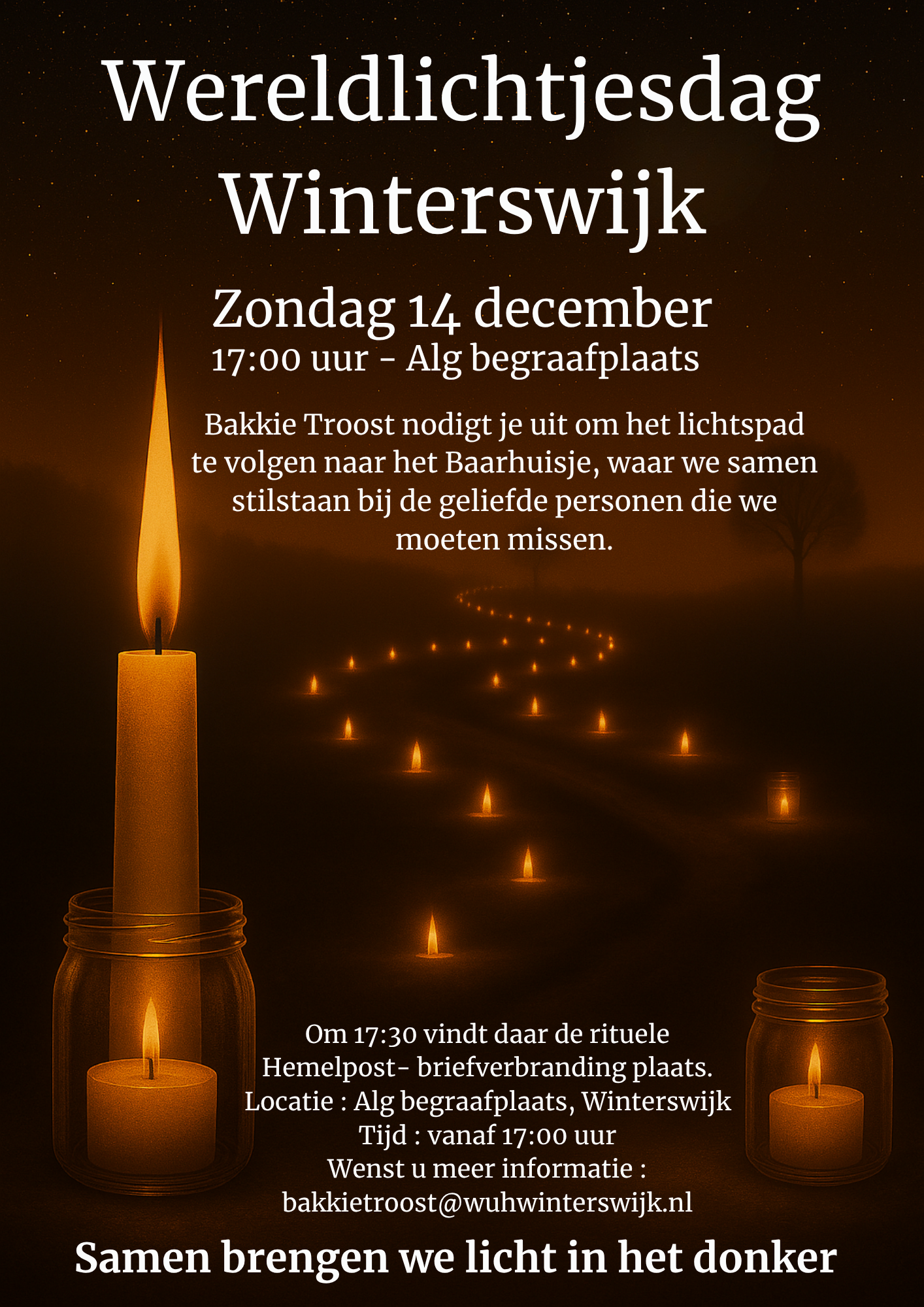 Wereldlichtjesdag Winterswijk – Samen brengen we licht in het donker
