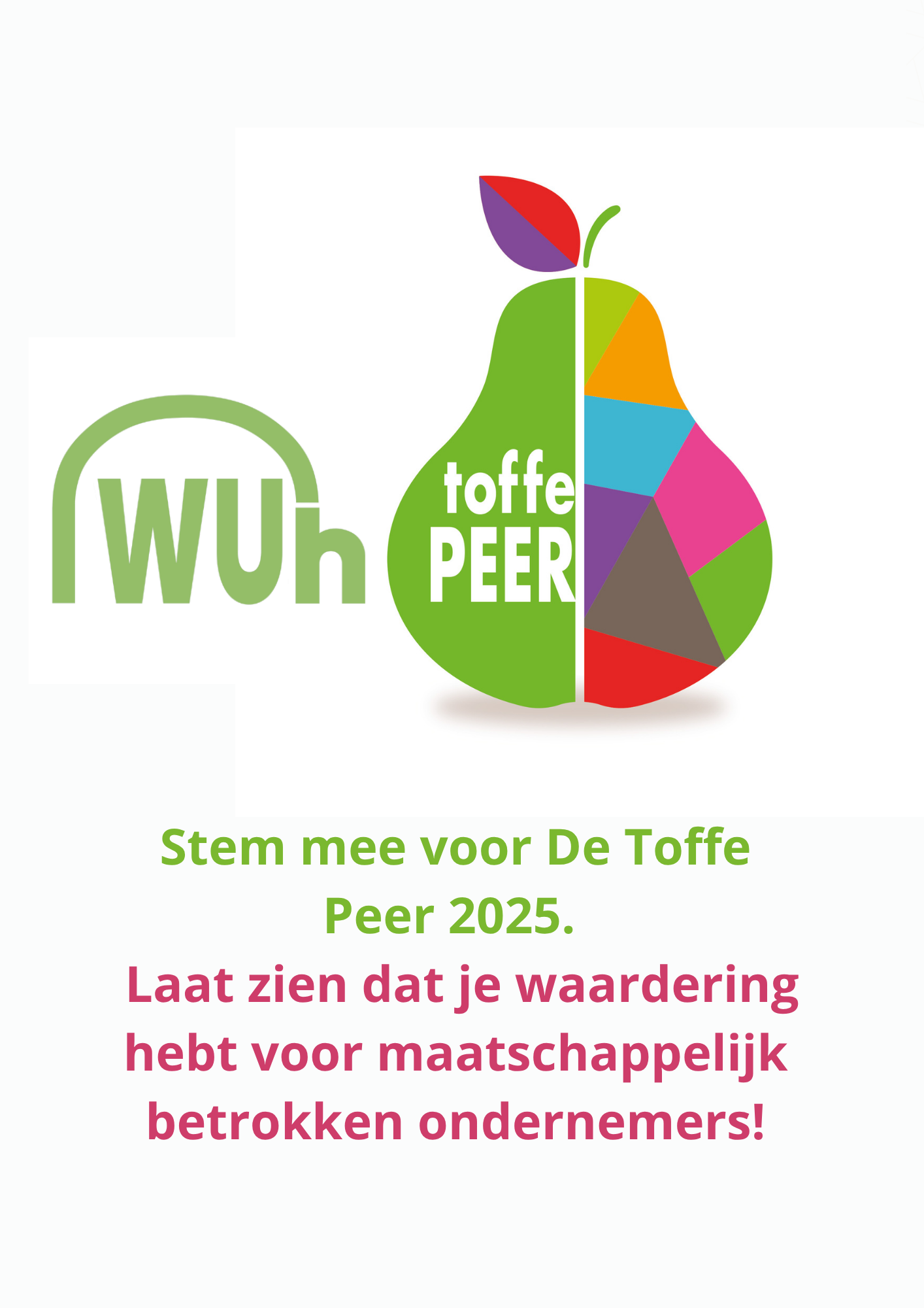 Stem mee voor De Toffe Peer 2025