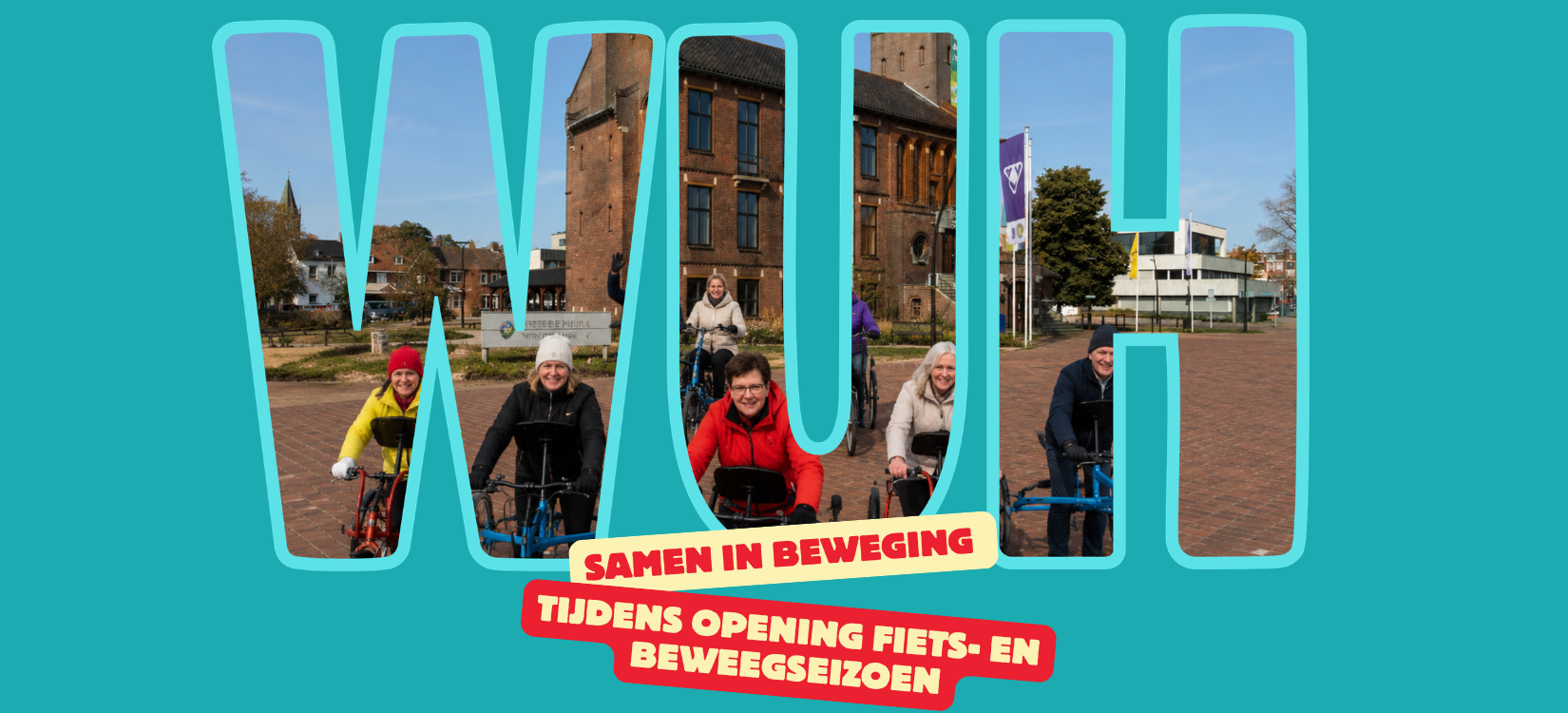 Samen in beweging tijdens opening fiets- en beweegseizoen